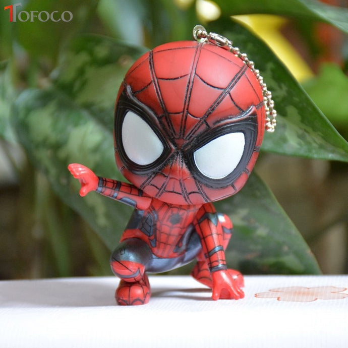 TOFOCO 8cm PVC Spiderman