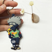 Load image into Gallery viewer, Naruto action figure keychain toys