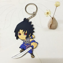 Load image into Gallery viewer, Naruto action figure keychain toys