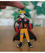 Load image into Gallery viewer, Naruto action figure keychain toys