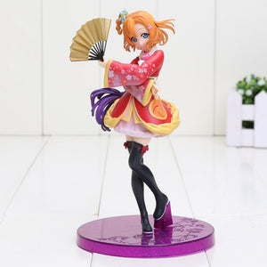 15-19cm Anime Love Live Figure School Idol Project PVC Action Figures Toys Honoka Kousaka Project Action Figure Toy