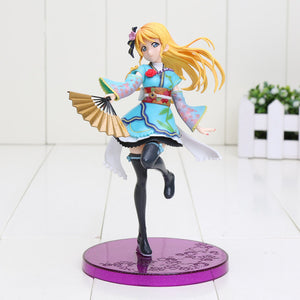 15-19cm Anime Love Live Figure School Idol Project PVC Action Figures Toys Honoka Kousaka Project Action Figure Toy