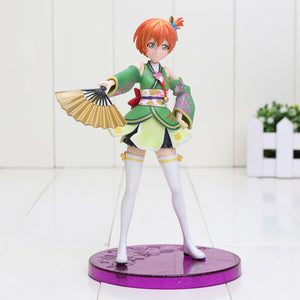 15-19cm Anime Love Live Figure School Idol Project PVC Action Figures Toys Honoka Kousaka Project Action Figure Toy