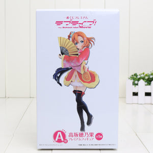 15-19cm Anime Love Live Figure School Idol Project PVC Action Figures Toys Honoka Kousaka Project Action Figure Toy