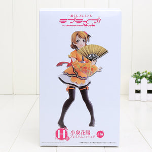 15-19cm Anime Love Live Figure School Idol Project PVC Action Figures Toys Honoka Kousaka Project Action Figure Toy