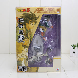 Japan Anime Dragon Ball Z Son Goku Kakarotto Rinding Bicycle Bike 16CM Figure Toys New in Box