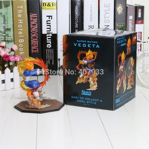 Anime Dragon Ball Z Super Saiyan Vegeta Battle State