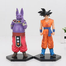 Load image into Gallery viewer, Dragon Ball Z Figures Goku Champa Beerus Vegeta PVC Anime Dragon ball Z Action Figures Model Toys Dragon 2pcs/set