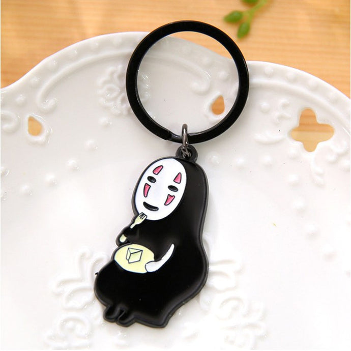 Japan anime Couple Keychain -