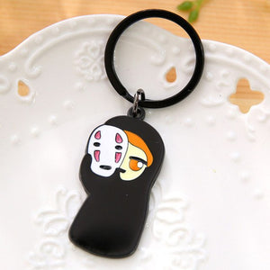 Japan anime Couple Keychain -