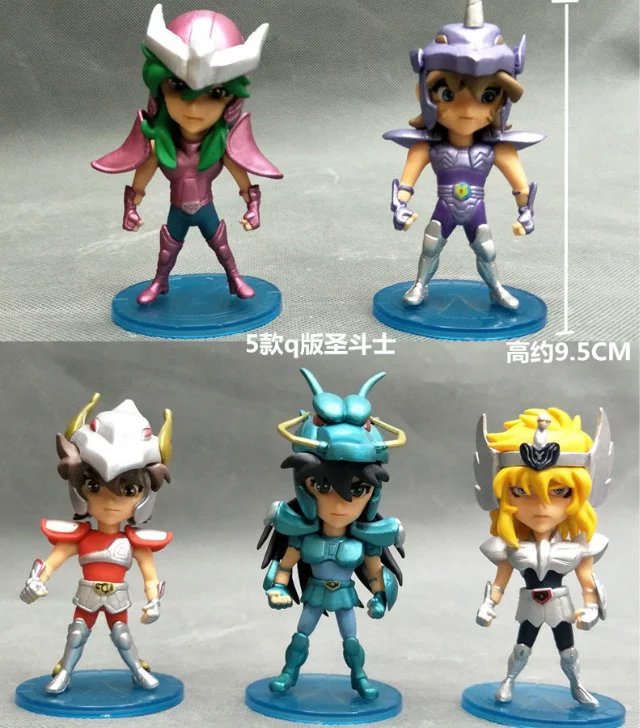 5pcs/set Anime Saint Seiya