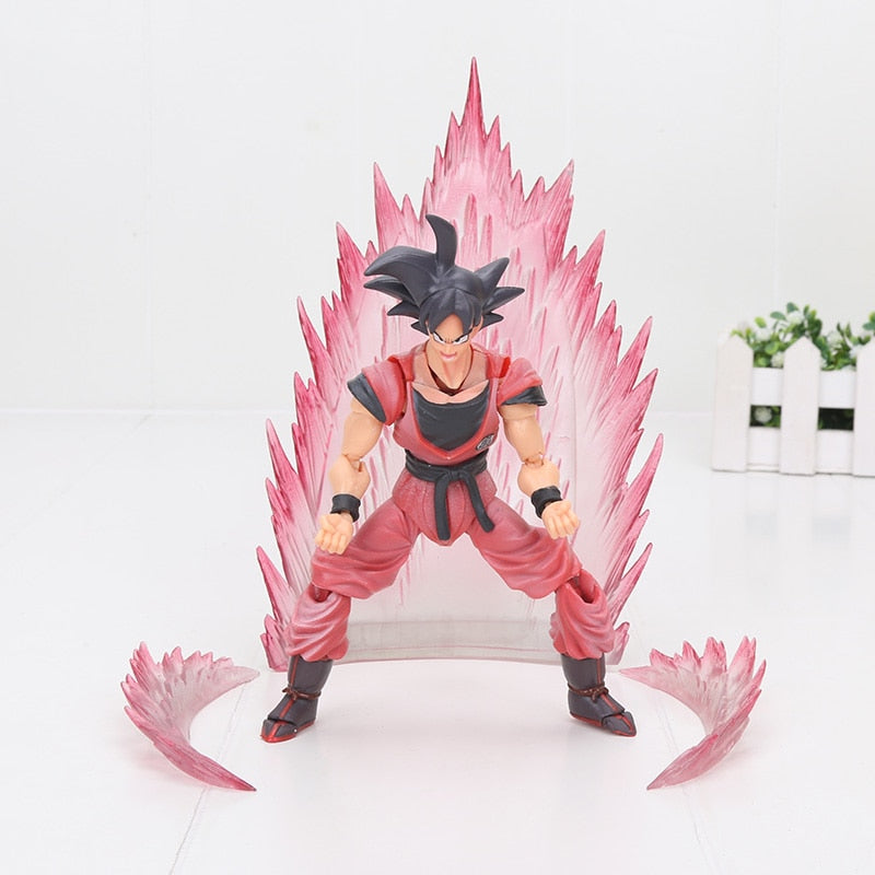 Anime Dragon Ball Z Son Goku Kaiohken