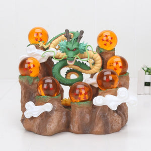 Dragon Ball Z Action Figures Dragon Shenron Anime Dragon Ball Z Collectible Model Toys DBZ With Mountain Shelf