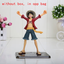 Load image into Gallery viewer, 16cm 6.3&quot; Japanese Anime Cartoon One Piece New World Luffy Sir Crocodile Action Figures PVC Toys Doll Model Collection