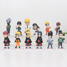 Load image into Gallery viewer, Anime Naruto 20 Edition 6pcs/set Uzumaki Naruto Hatake Kakashi PVC Action Figure Collectible Model Toy 8-12cm