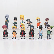 Load image into Gallery viewer, Anime Naruto 20 Edition 6pcs/set Uzumaki Naruto Hatake Kakashi PVC Action Figure Collectible Model Toy 8-12cm