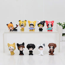 Load image into Gallery viewer, 5pcs/set Anime One Piece Luffy Boa Hancock Zoro Law Sanji Animal Dog Ver. PVC Figures Toys