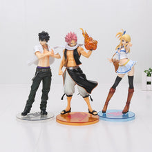 Load image into Gallery viewer, Natsu Dragneel Gary Lucy Erza Anime Fairy Tail PVC Action Figure Figure Toy Model