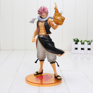Natsu Dragneel Gary Lucy Erza Anime Fairy Tail PVC Action Figure Figure Toy Model