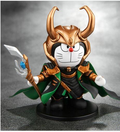 Doraemon cosplay loki