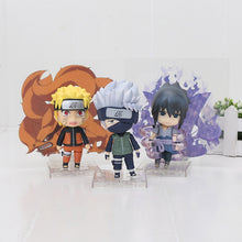 Load image into Gallery viewer, Anime Naruto Uzumaki Nendoroid 682 Sasuke Uchiha 707 Hatake Kakashi 724 Itachi PVC Action Figure Collectible Model Toy 10cm