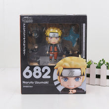 Load image into Gallery viewer, Anime Naruto Uzumaki Nendoroid 682 Sasuke Uchiha 707 Hatake Kakashi 724 Itachi PVC Action Figure Collectible Model Toy 10cm