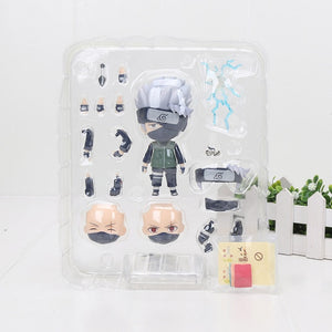 Anime Naruto Uzumaki Nendoroid 682 Sasuke Uchiha 707 Hatake Kakashi 724 Itachi PVC Action Figure Collectible Model Toy 10cm