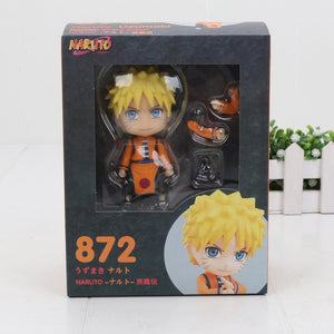 Anime Naruto Uzumaki Nendoroid 682 Sasuke Uchiha 707 Hatake Kakashi 724 Itachi PVC Action Figure Collectible Model Toy 10cm