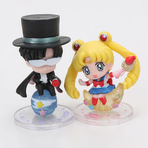 Anime Cartoon Sailor Moon Tsukino Usagi Tuxedo Mask