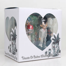 Load image into Gallery viewer, 20cm Anime Dragon Ball Z Vegeta &amp; Bulma Baby Trunks Wedding Day Vegeta Family Figure Model Toys