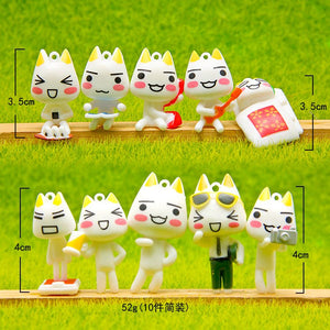 Hot Cute Cat Kitty Action Figures