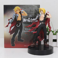 Load image into Gallery viewer, Anime Fullmetal Alchemist Edward Elric &amp; Roy Mustang Japanese Action Statue Figure Collection Model Toys 16-22cm