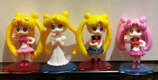 4pcs/set Sailor Moon Anime
