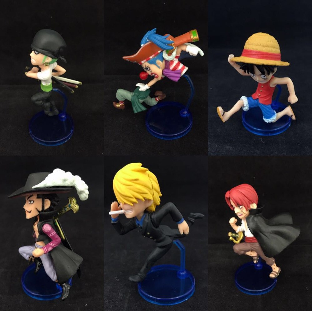 One piece Buggy luffy Dracule Mihawk Anime